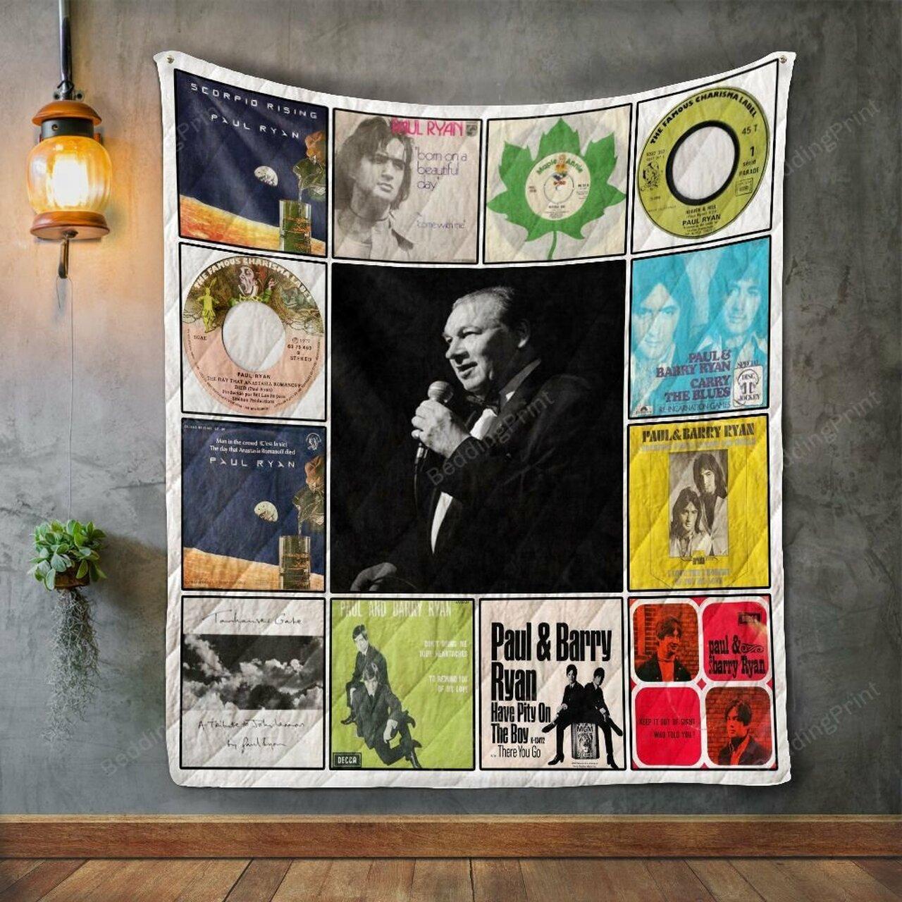 Paul Ryan Album Co Quilt Blanket