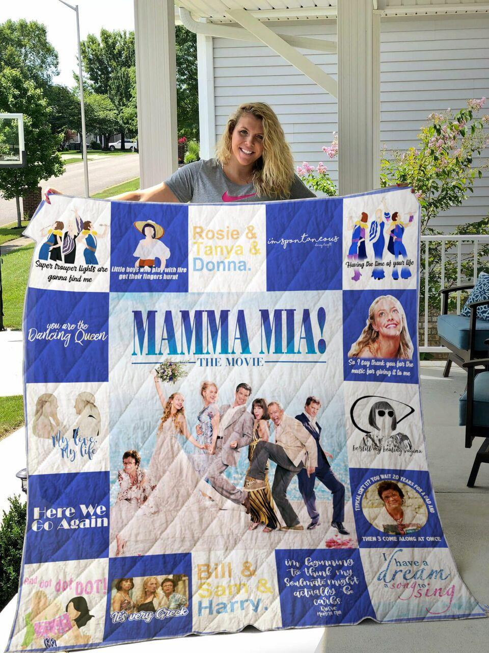 Mamma Mia Movie Quilt Blanket For Ver 17