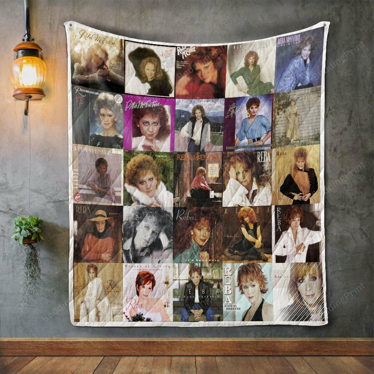 Reba Mcentire 2 Album Co Quilt Blanket