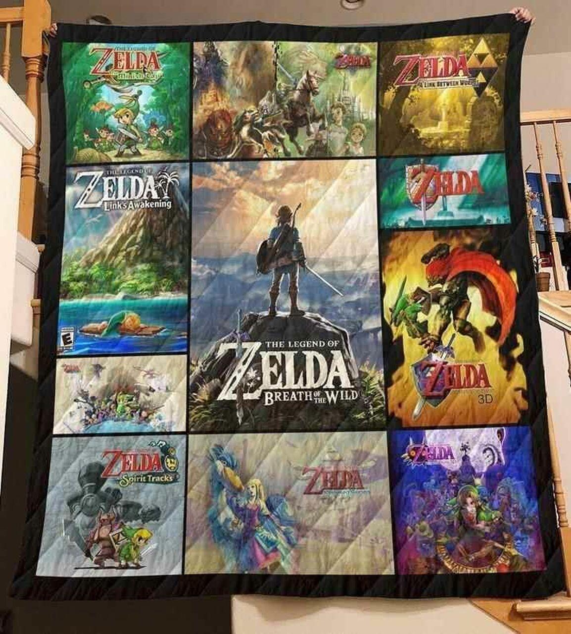 The Legend Of Zelda Blanket Th1507 Quilt