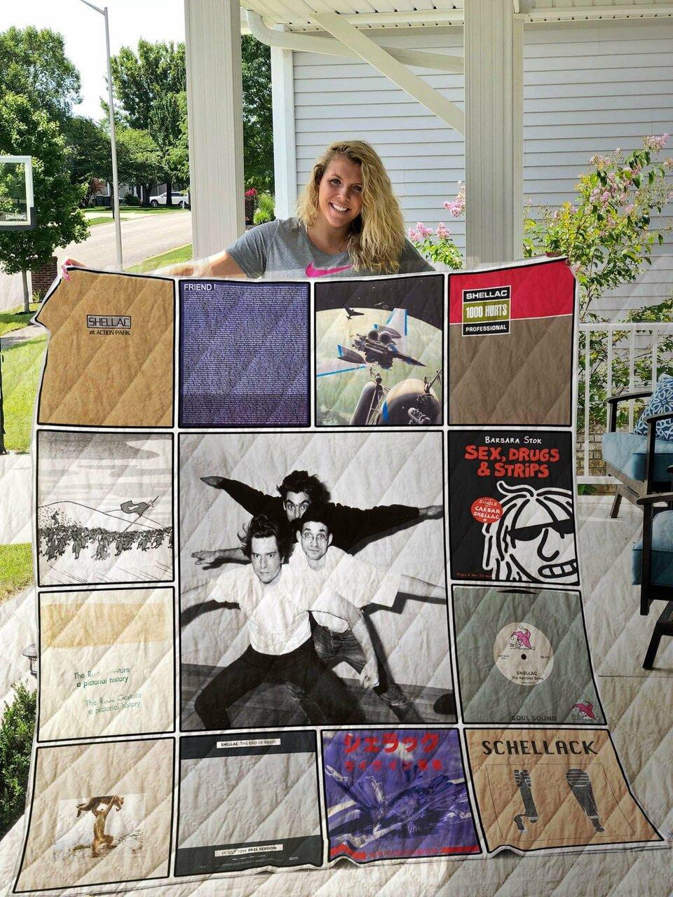 Shellac Quilt Blanket