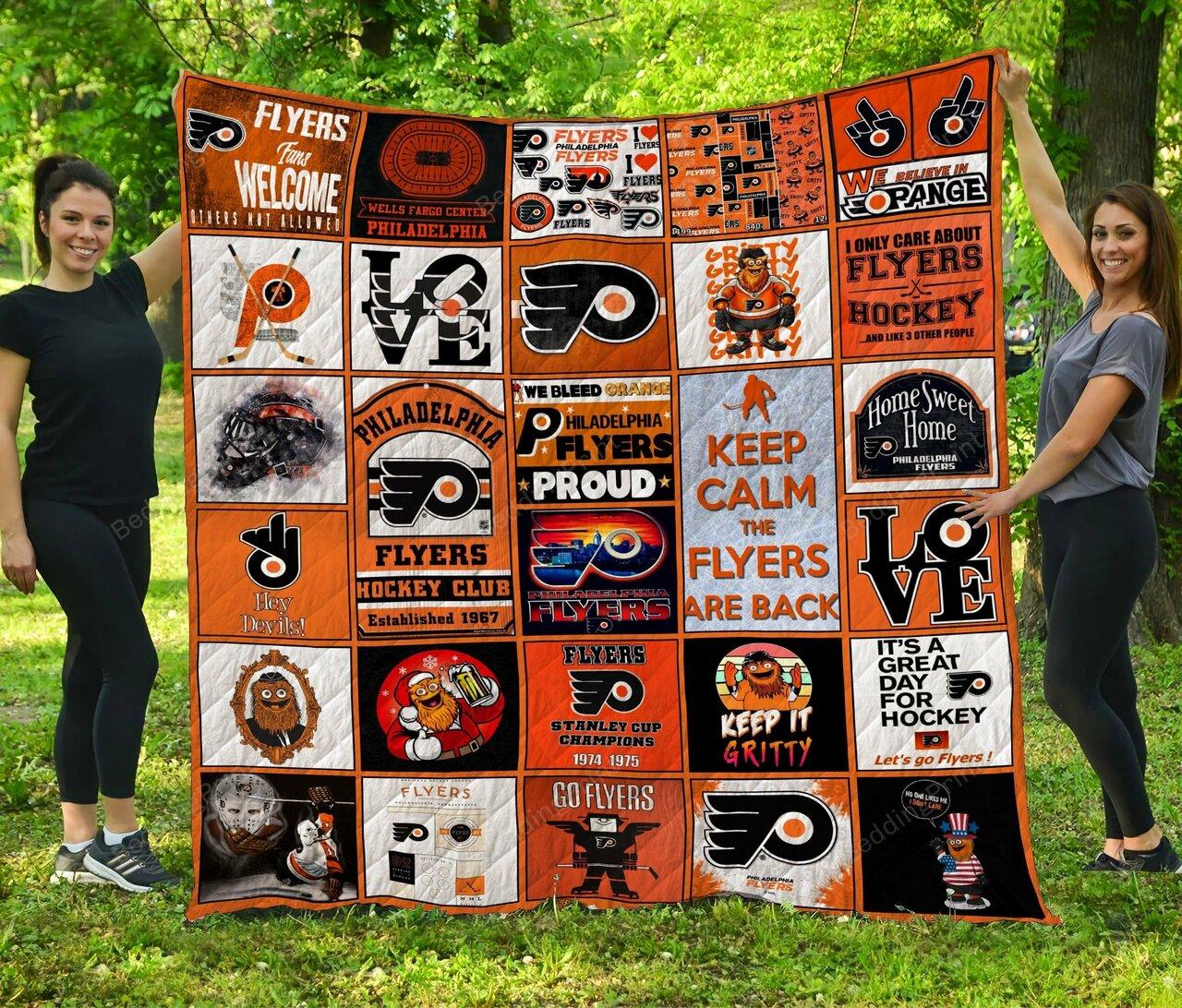 Nhl Philadelphia Fl Quilt Blanket