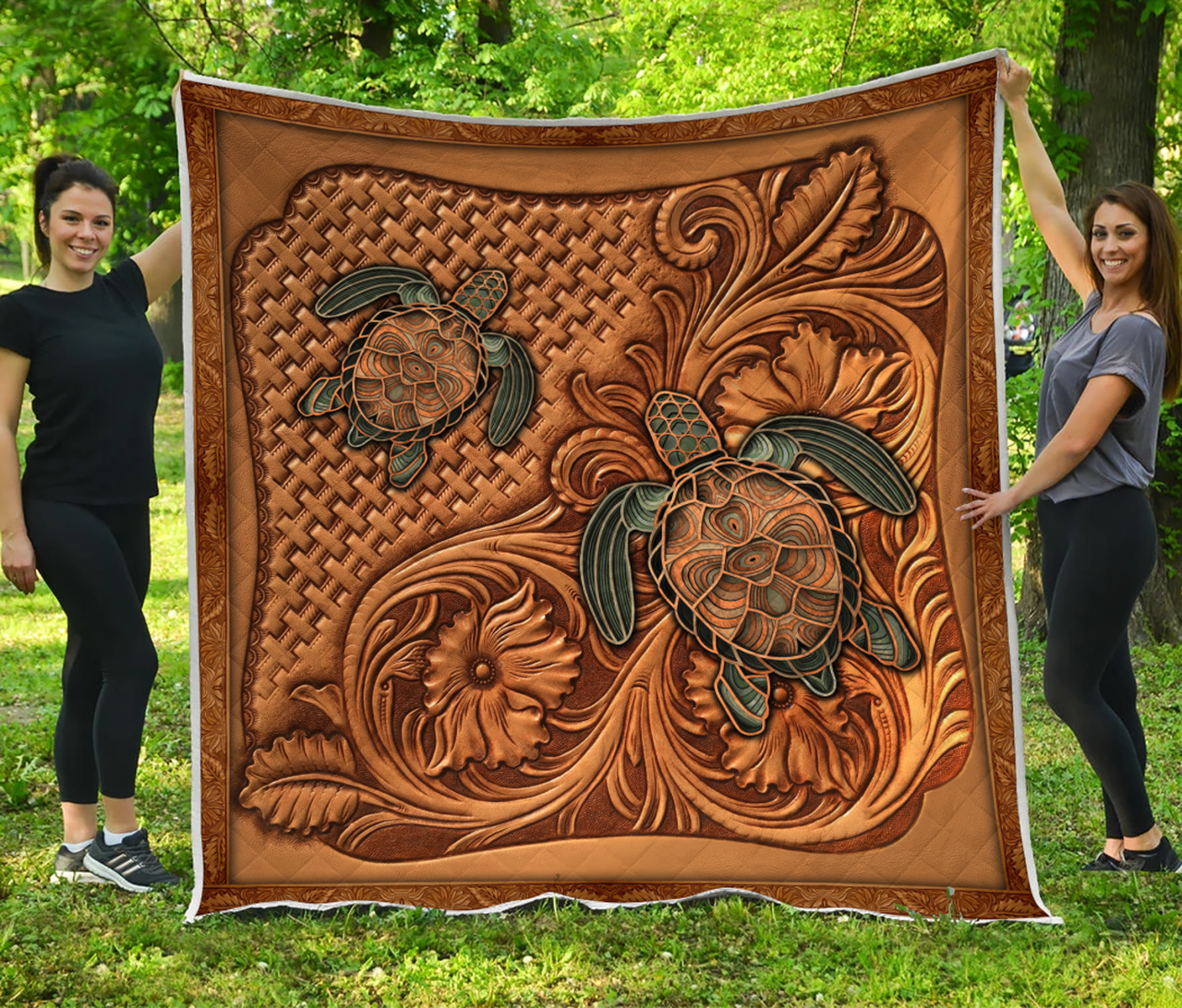 Turtle Blanket Quilt