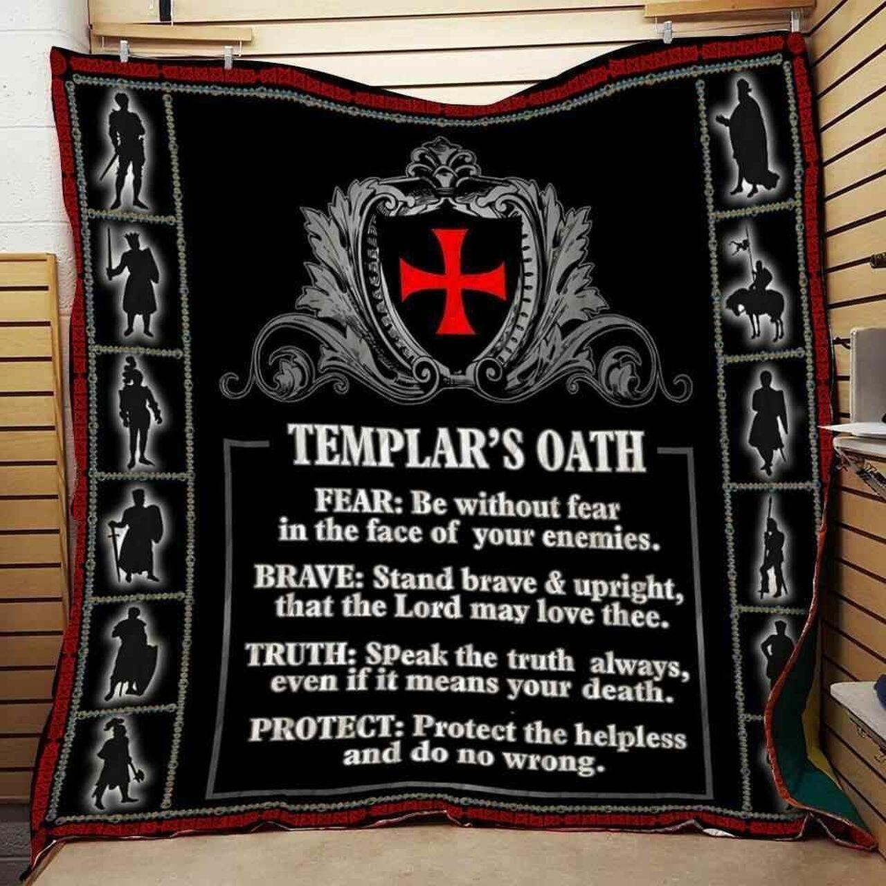 Knight Templar Blanket Th0907 Quilt
