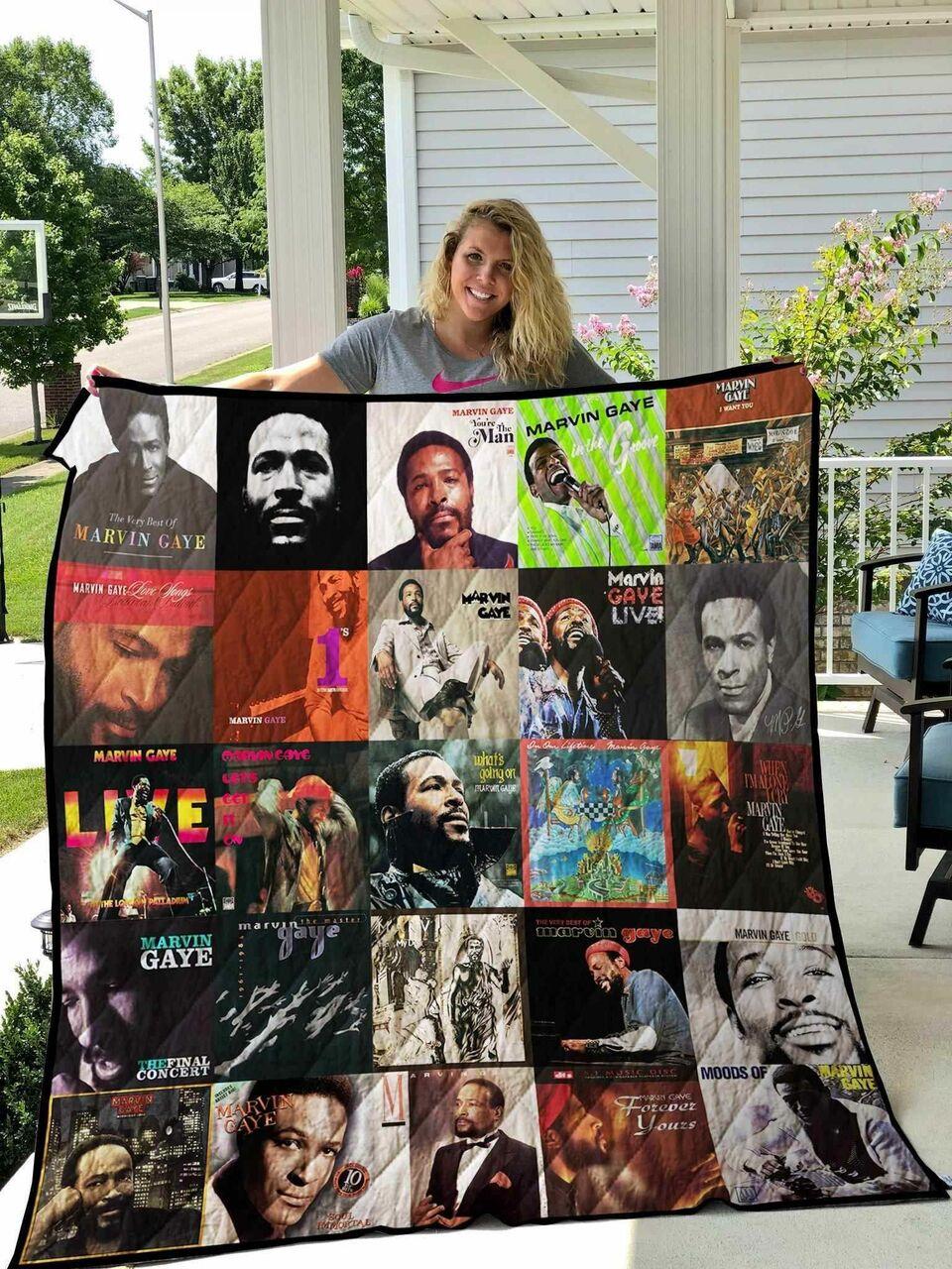 Marvin Gaye Blanket Th1709 Quilt