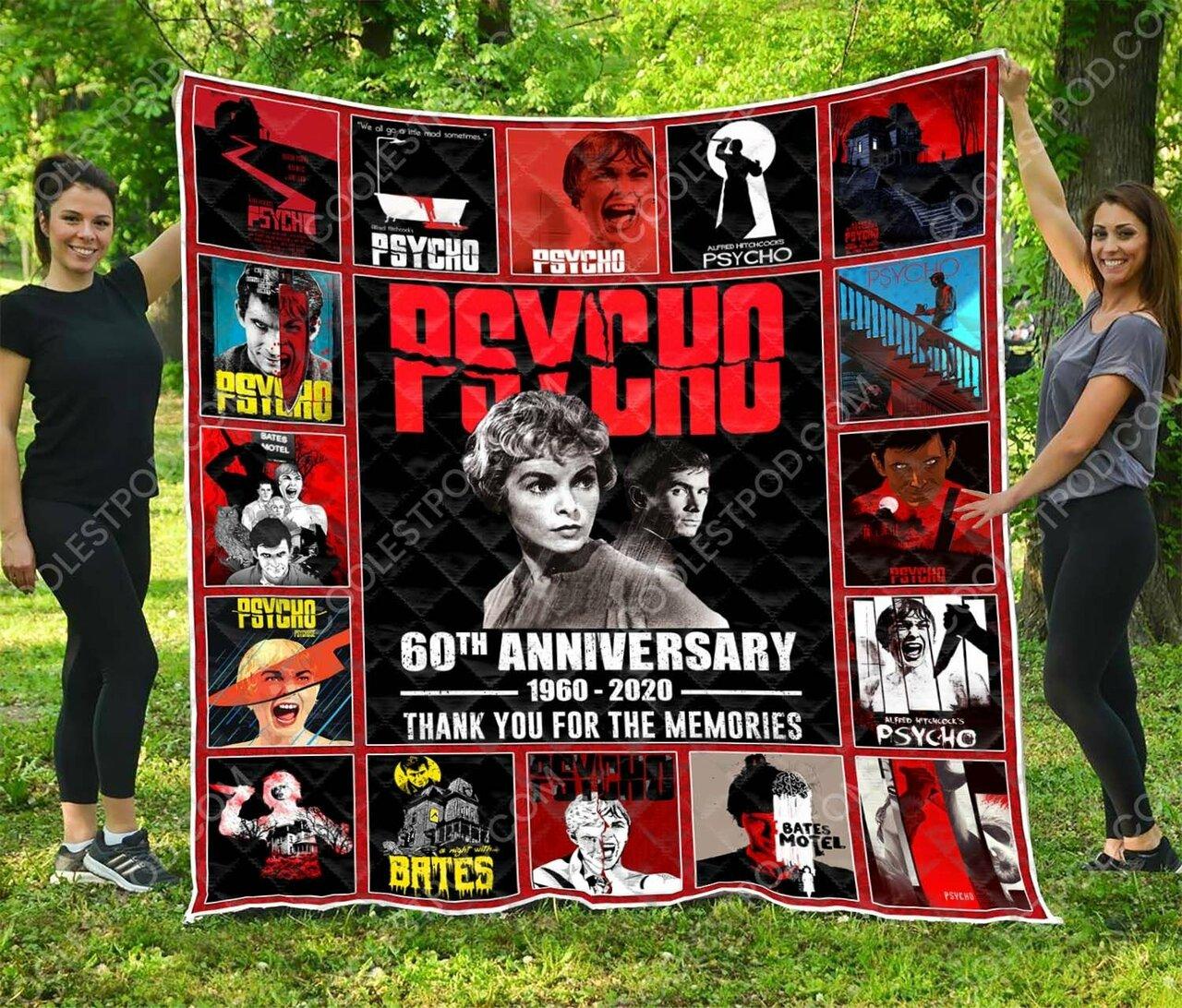 Psycho Mo Quilt Blanket