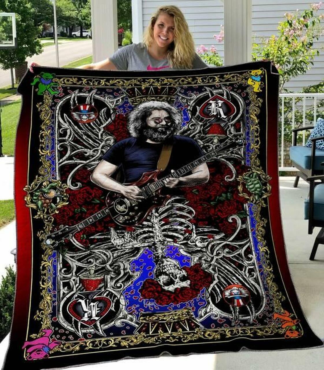 Grateful Dead Quilt Blanket Hvt250518 Quilt