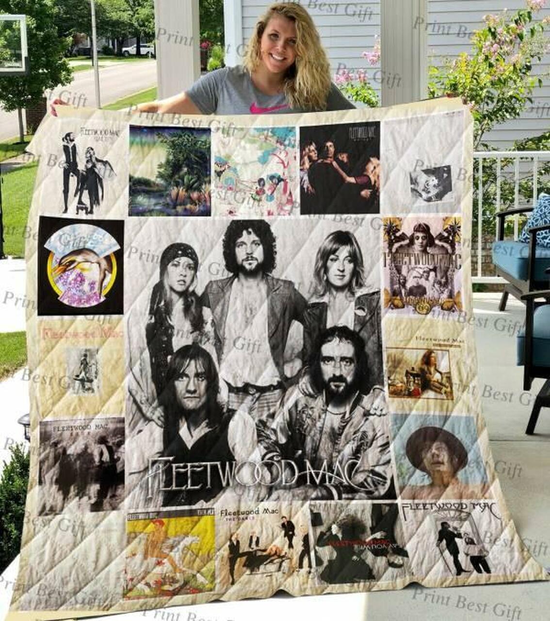 Fleetwood Mac Quilt Blanket Limited Quilt Blanket