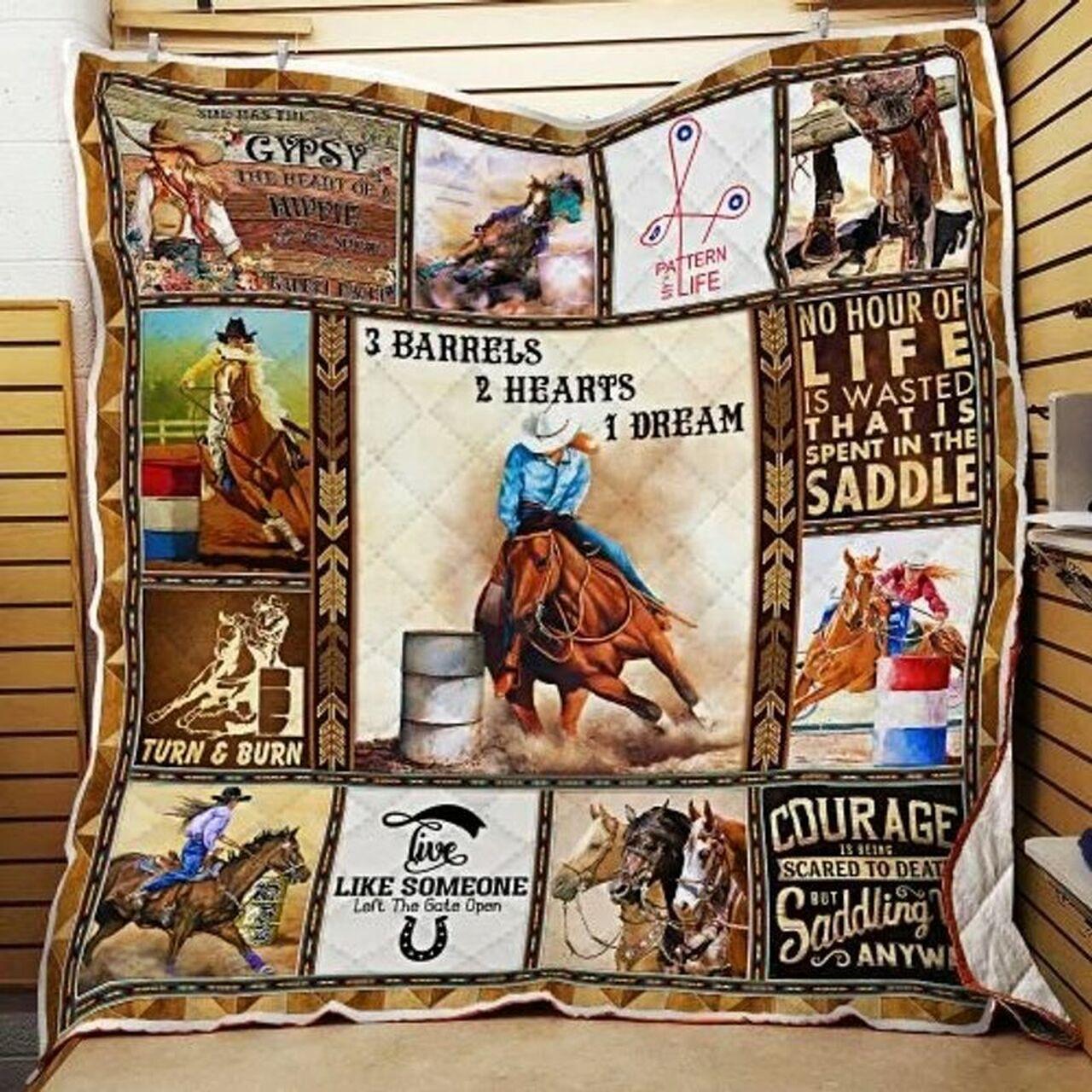 Bar Racing 3 Bar 2 He 1 Dream Quilt Blanket