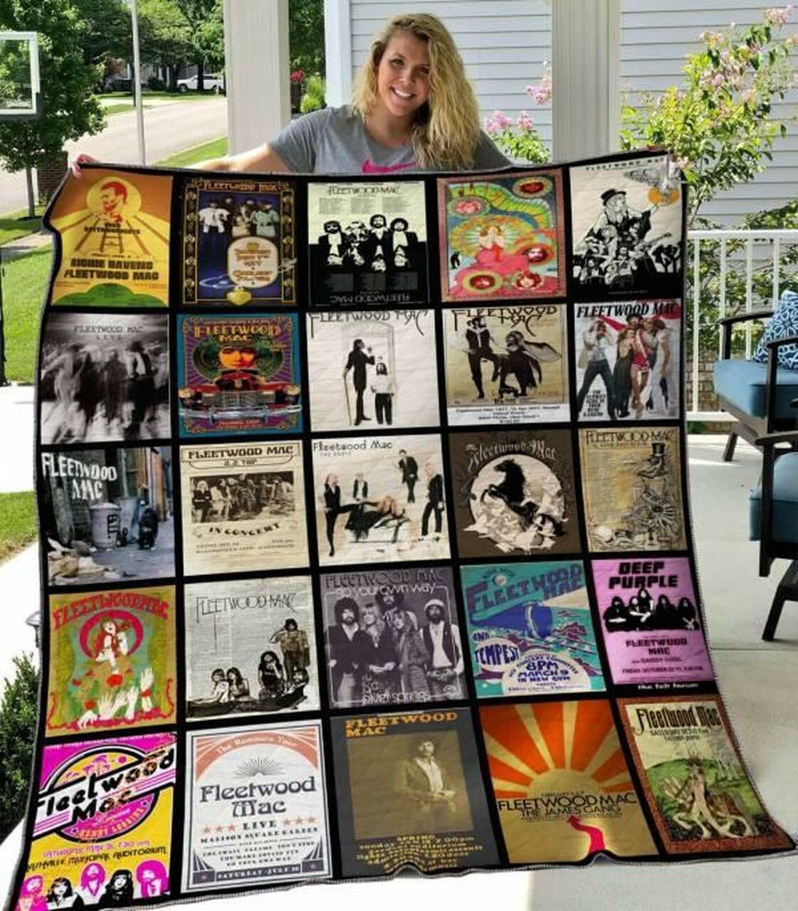 Fleetwood Mac Quilt Blanket Hvt270503 Quilt