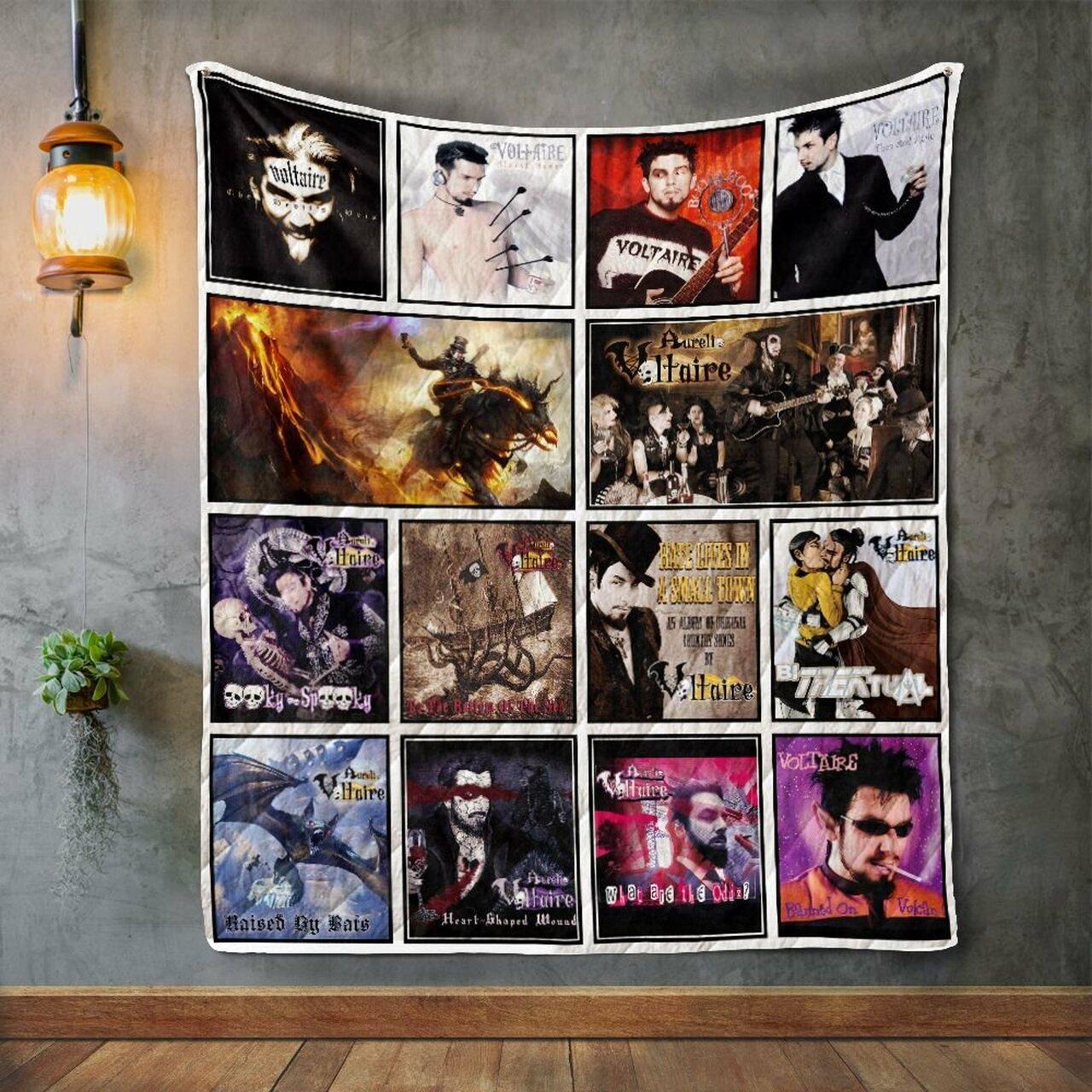 Voltaire Album Co Quilt Blanket