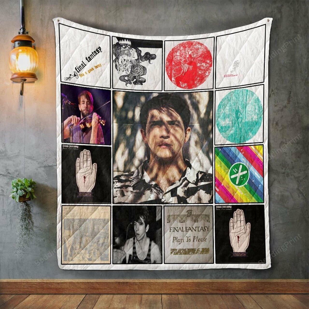 Final Fay Album Co Quilt Blanket