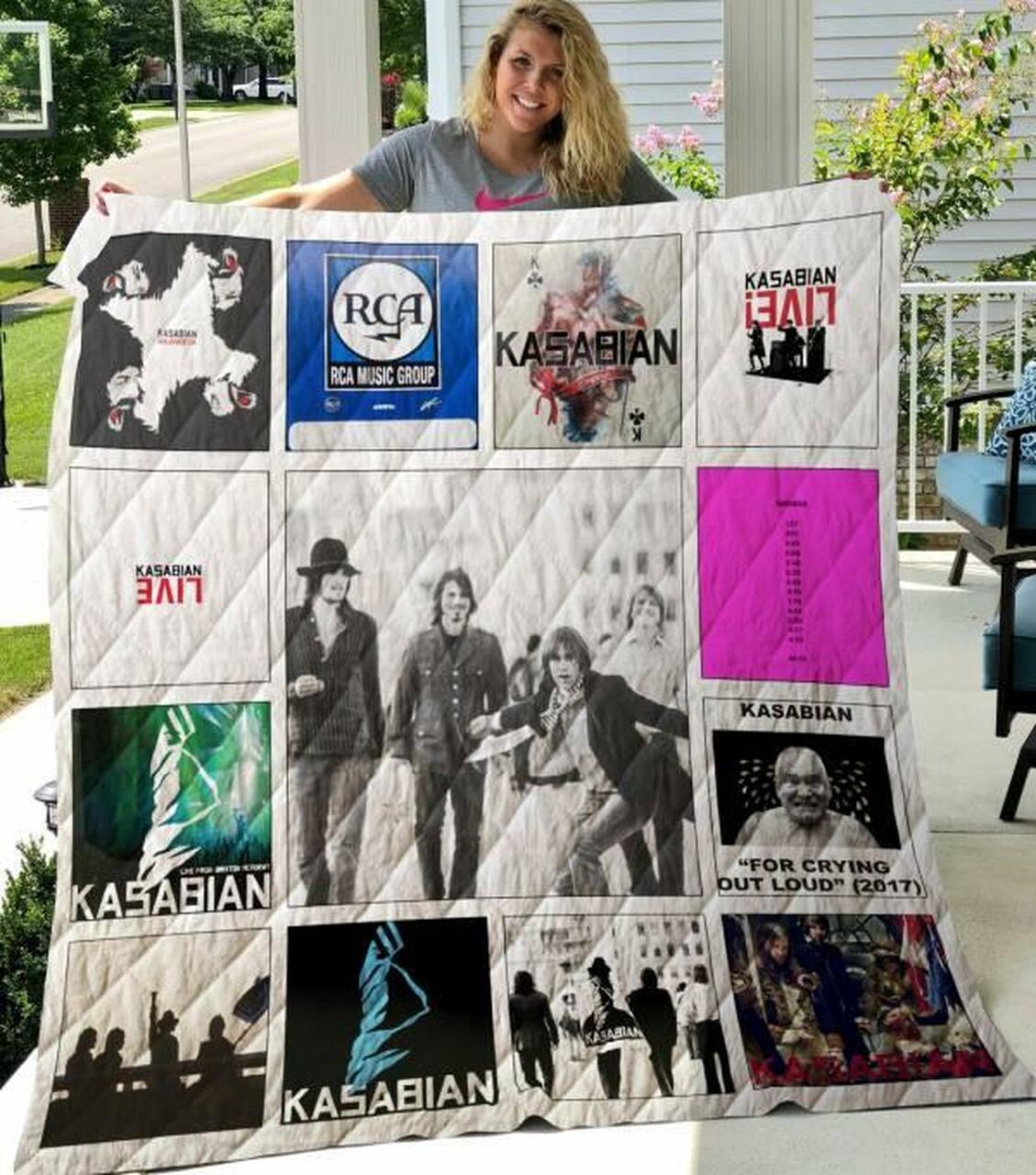 Kasabian Quilt Blanket Limited Quilt Blanket