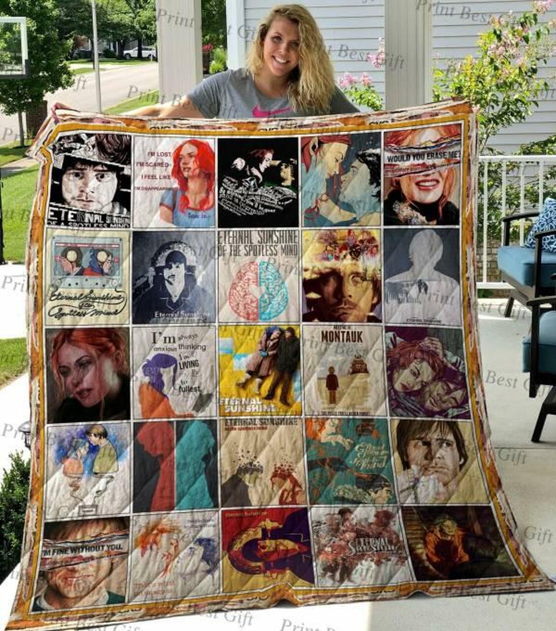 Eternunshine Of Tpos Mind Quilt Blanket Limited Quilt Blanket