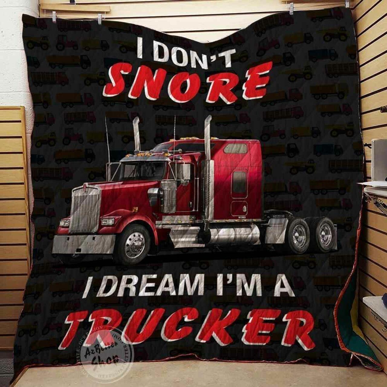 Trucker I Donnore I Dream I M Blanket Th1707 Quilt