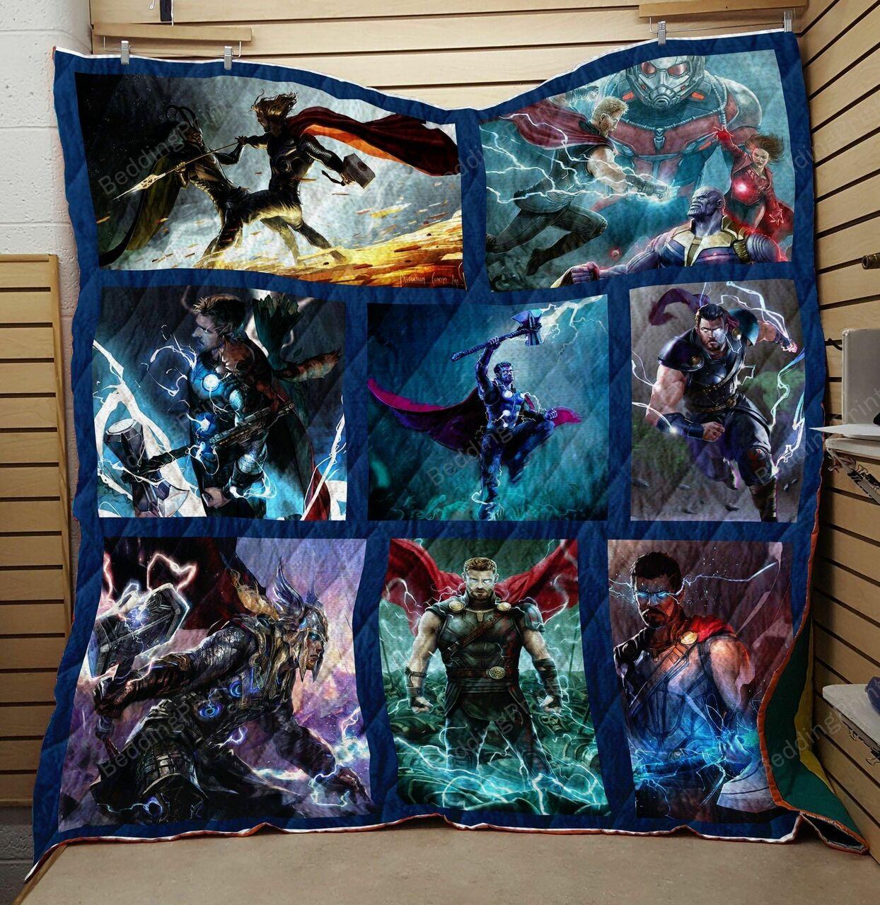 Thuperhero Fabric Quilt Blanket
