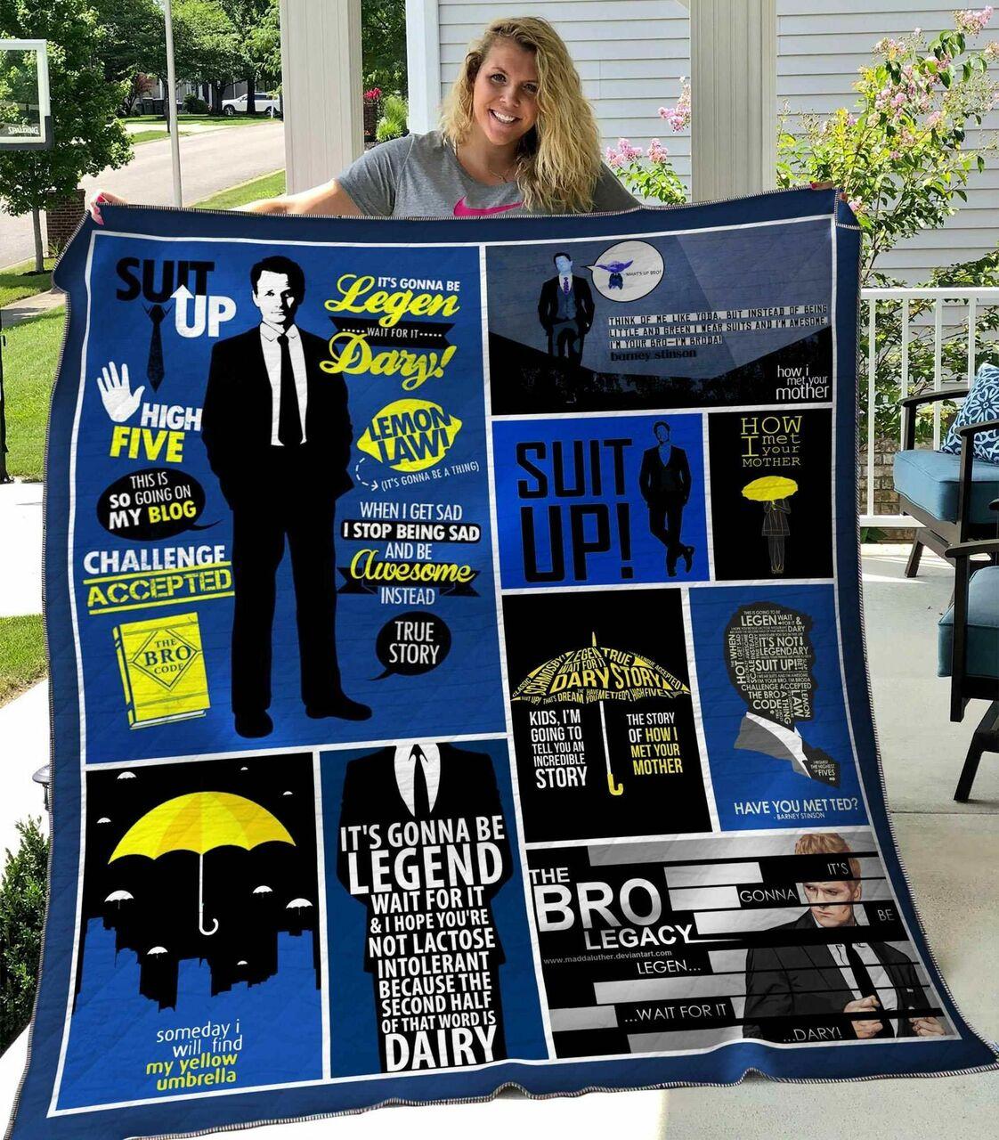 How I Met Your Mother Ver1 Blanket Th2906 Quilt