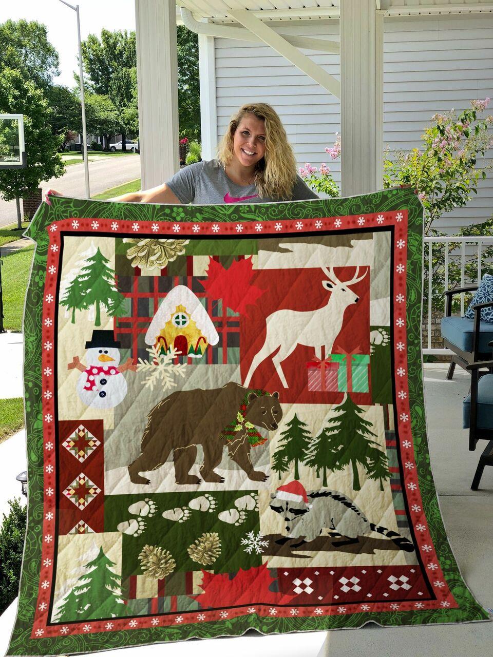 C Animal Quilt Blanket Greattomized G For Birthday C Thgiving Perfect G For Animal Lover