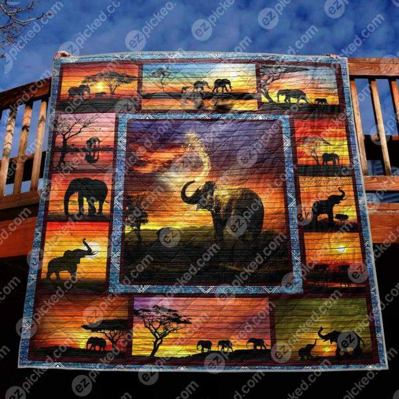 et Elephant Quilt Blanket Ylh5 Quilt