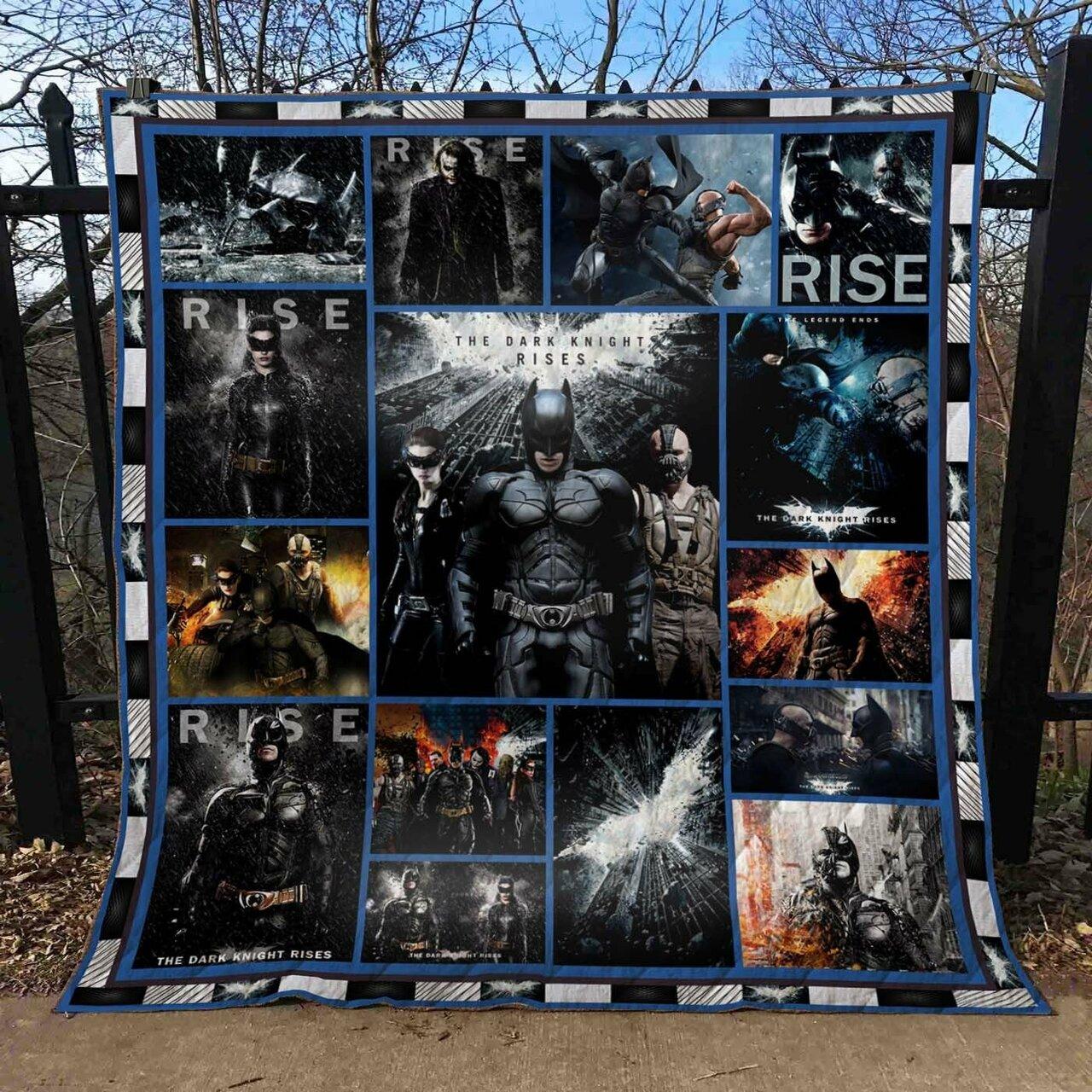 The Dark Nightes Quilt Blanket
