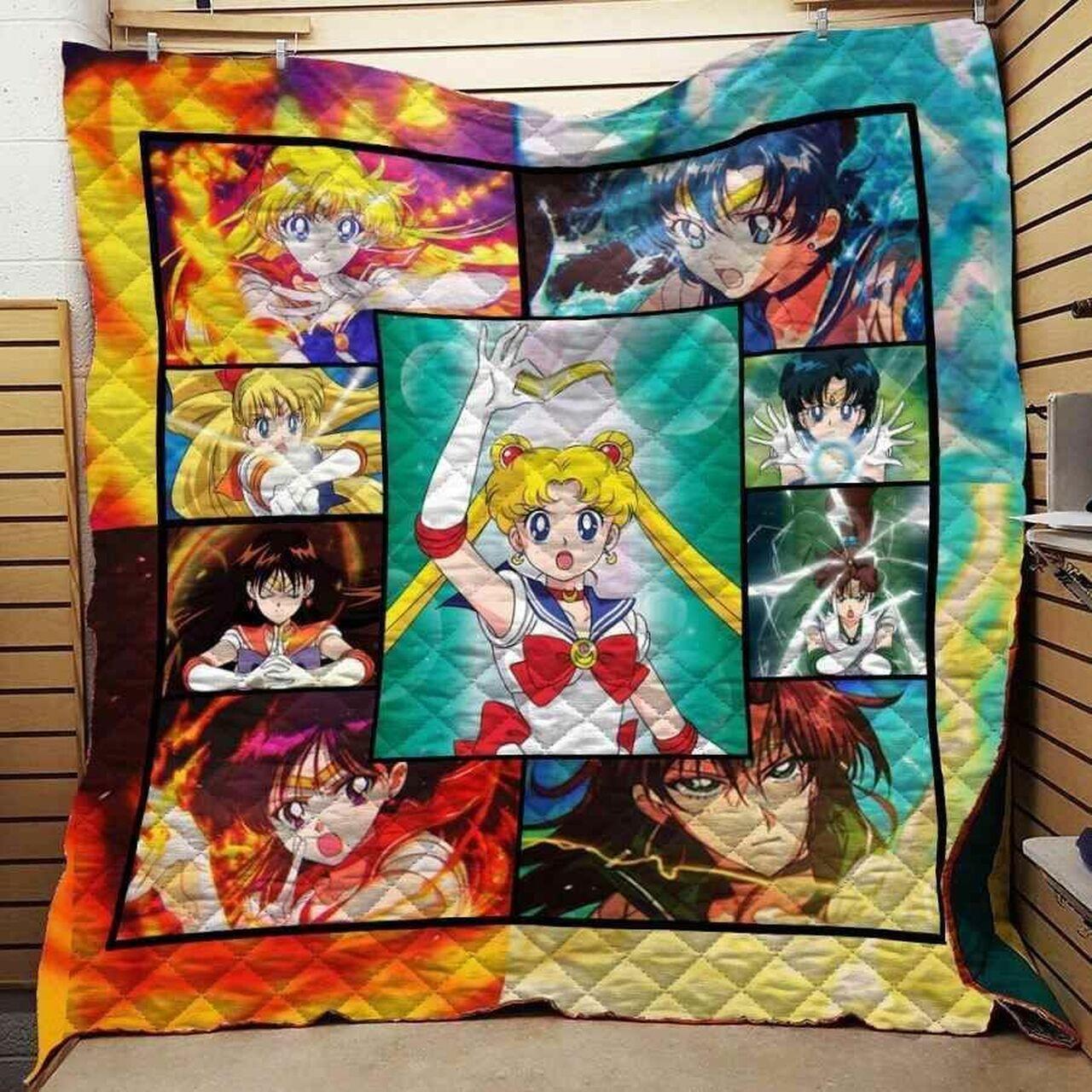 Sailor Mocout Magic Fight Blanket Th0509 Quilt