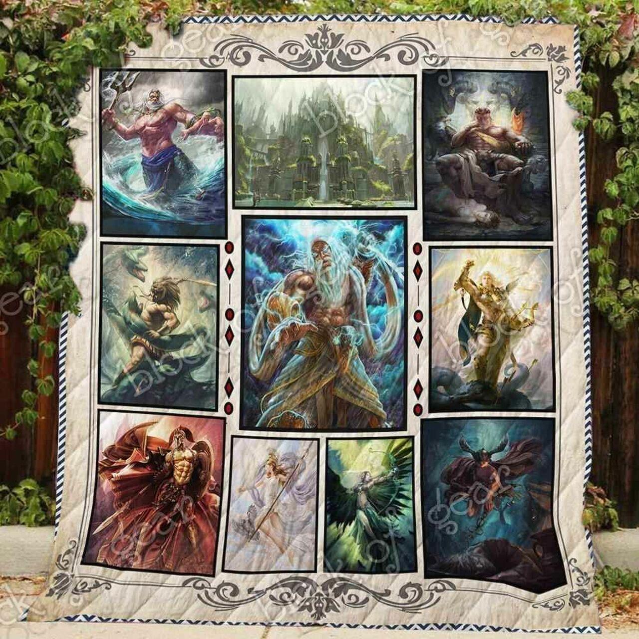 Of Ancient Greece Blanket Kc1707 Quilt