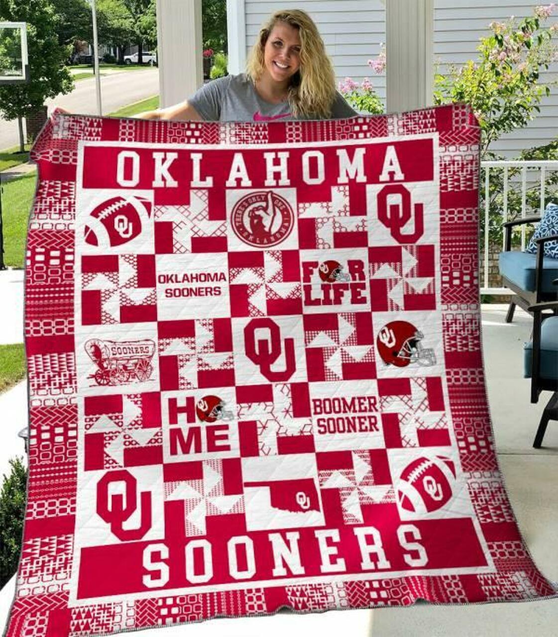 Oklahooo Quilt Blanket Limited Quilt Blanket