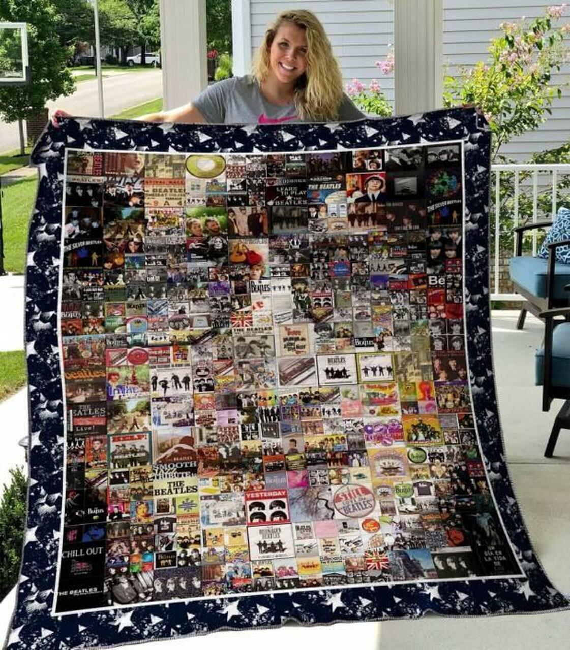 John Lennon Quilt Blanket Hvt270508 Quilt