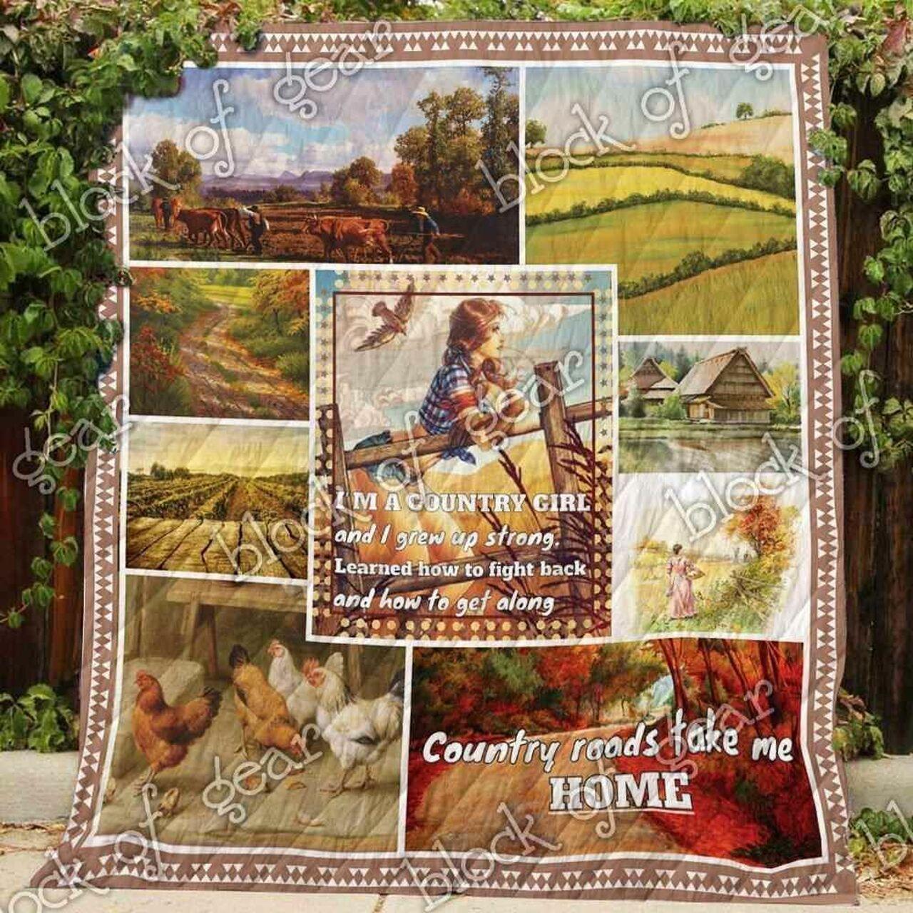 Country Girl Blanket Kc1707 Quilt