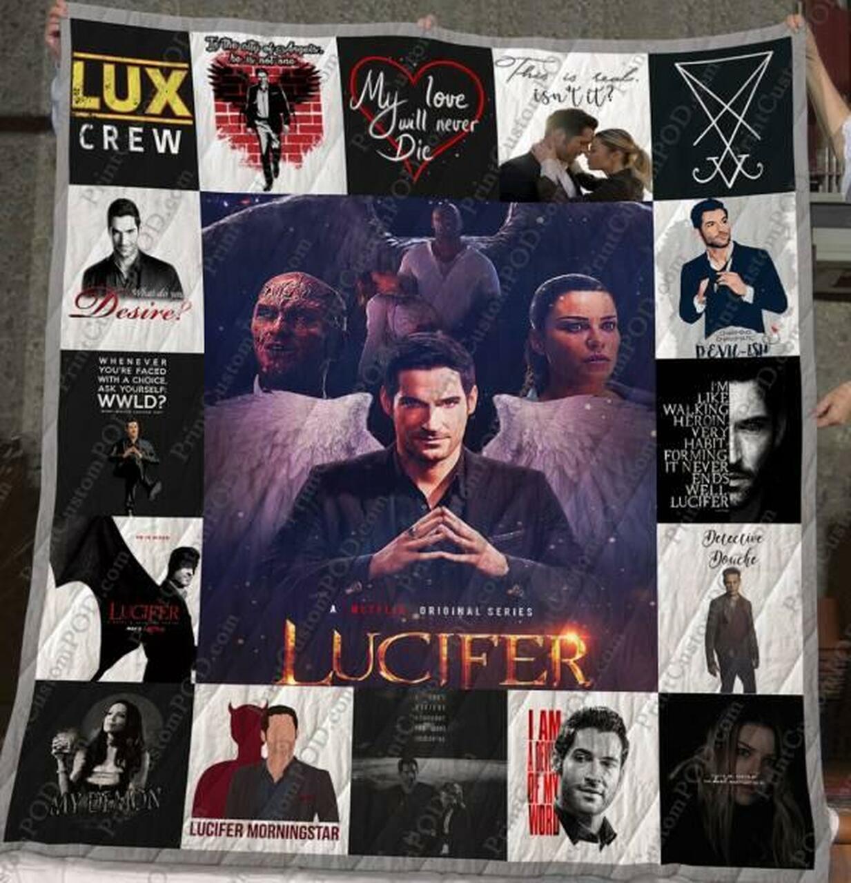 Lucifer Quilt Blanket M120635 Quilt