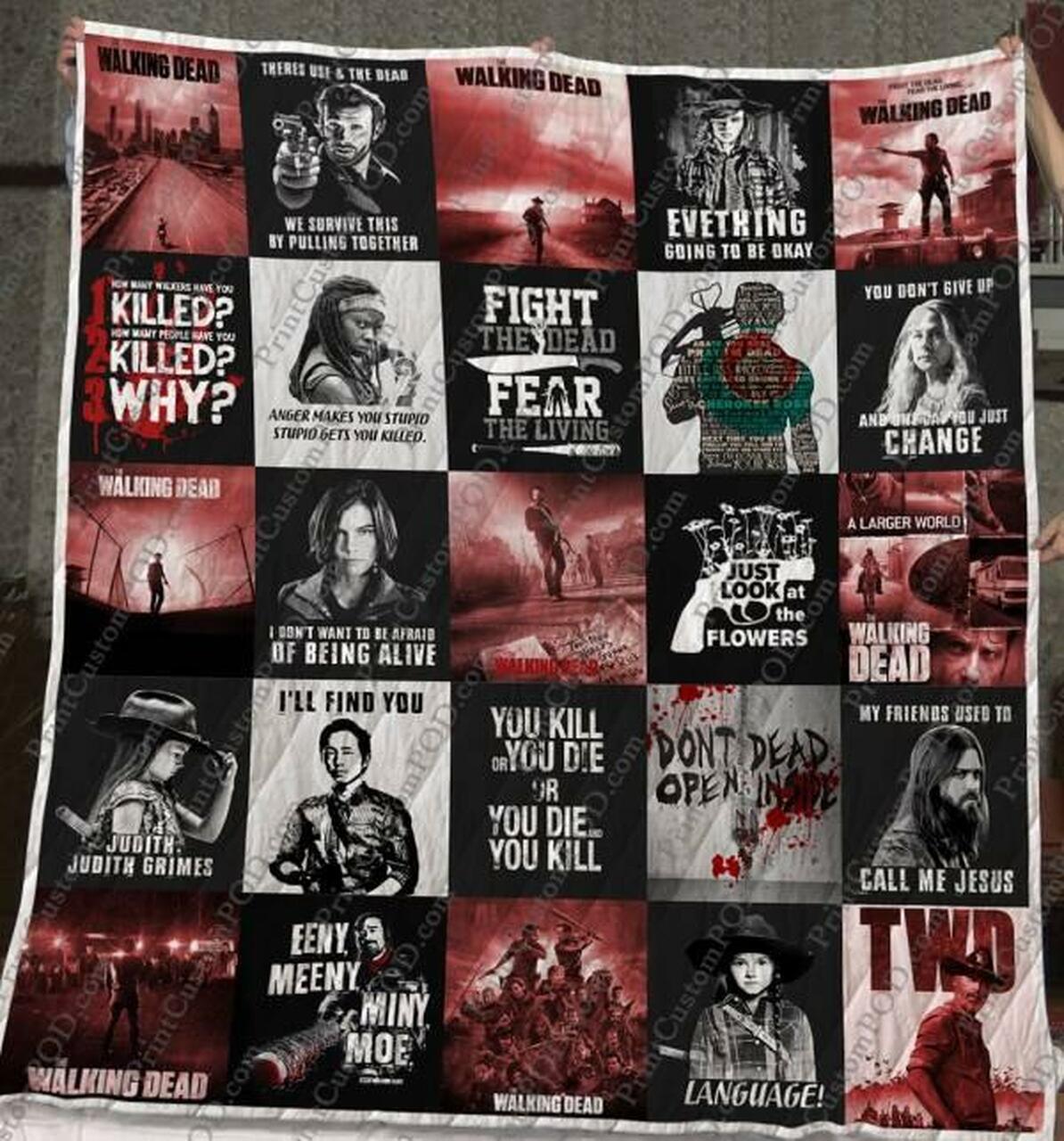 The Walking Dead Quilt Blanket M120602 Quilt