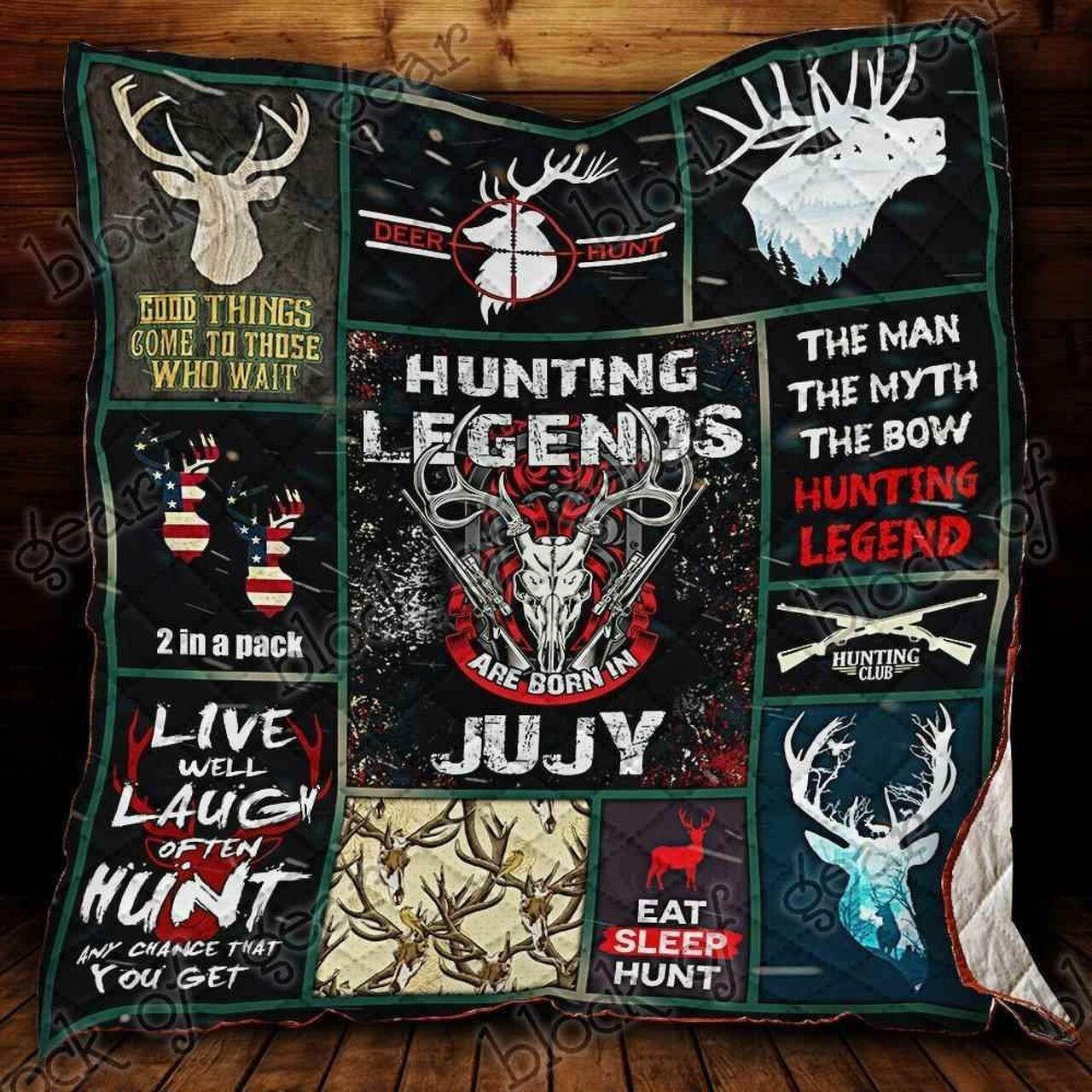 July Hunting Legend Blanket Kc1307 Quilt