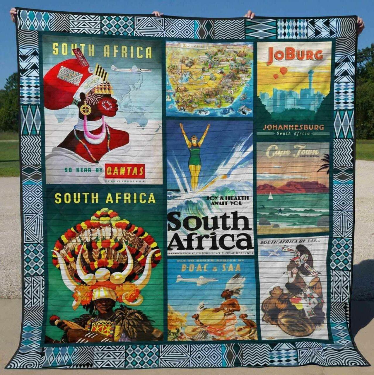 South Africa 4 Blanket Th1607 Quilt
