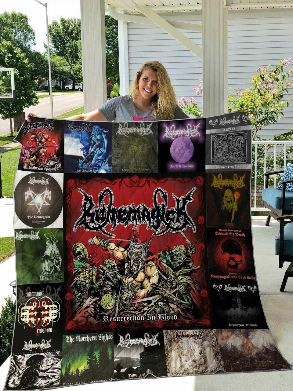 Runemagick Blanket Ha0910 Quilt