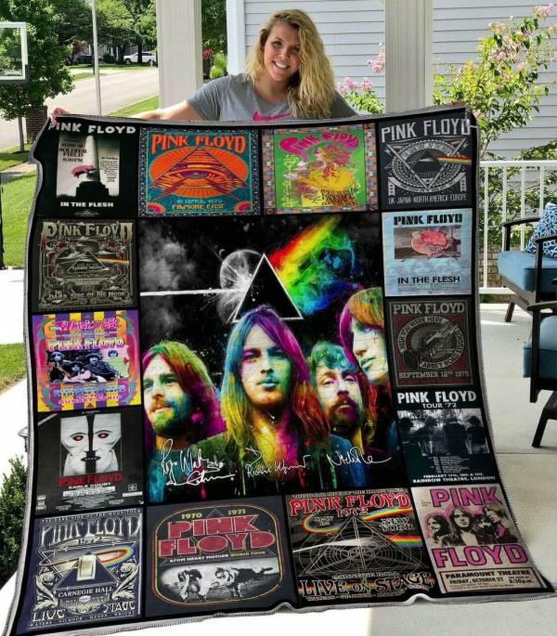Pink Floyd Quilt Blanket Hvt270514 Quilt
