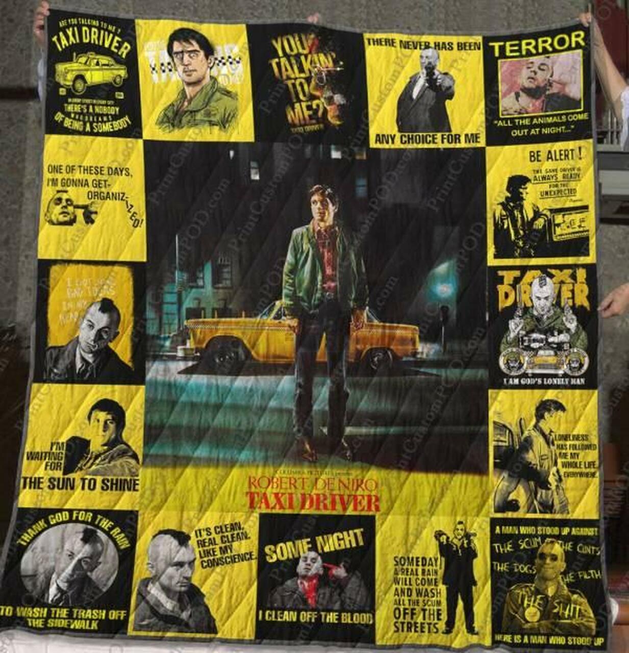 Taxi Driver Quilt Blanket M120612 Quilt