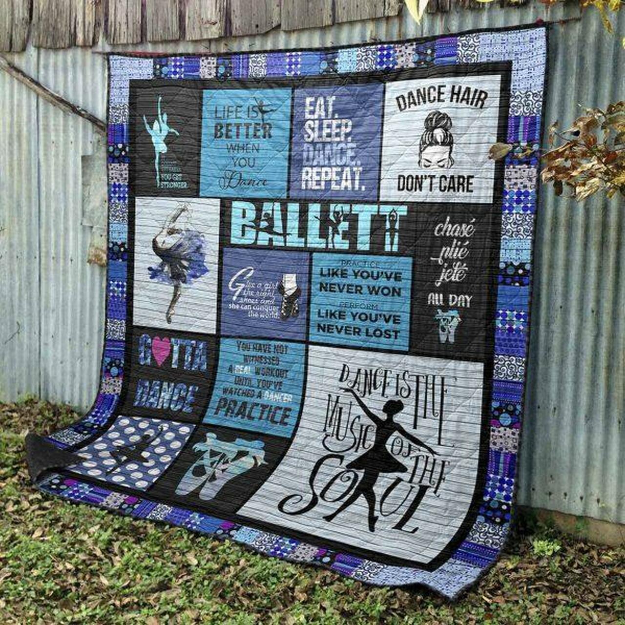 Danc Theic Of Toul Quilt Blanket Tr12 Quilt