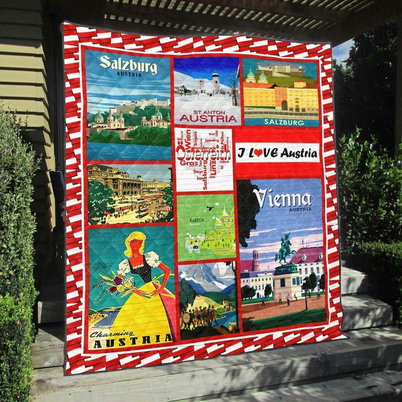 Austria 1 Blanket Th1607 Quilt