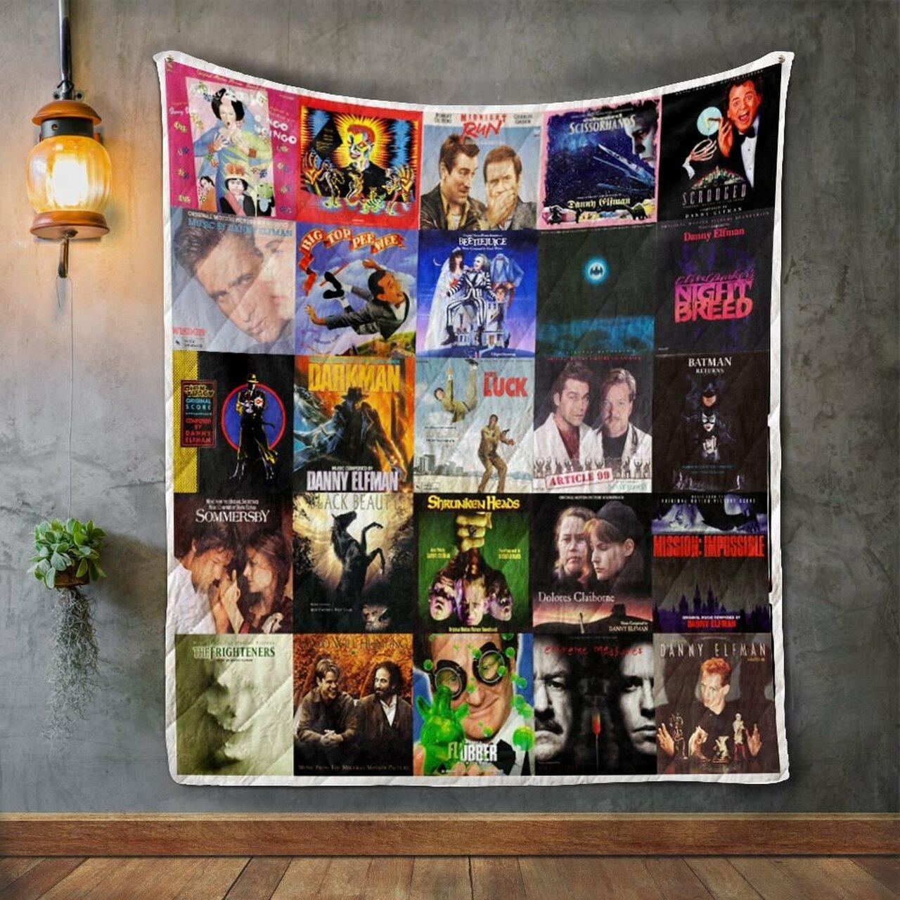Danny Elfman Album Co Quilt Blanket