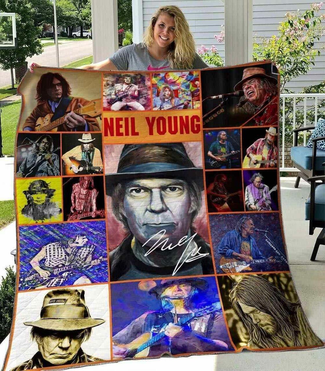 Neil Young Ver4 Blanket Th1507 Quilt