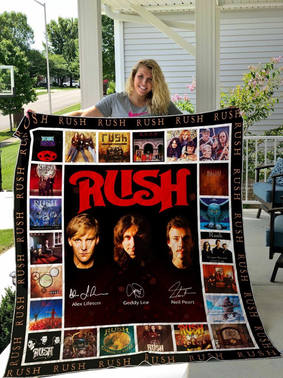 Rush Quilt Blanket G For Birthday C