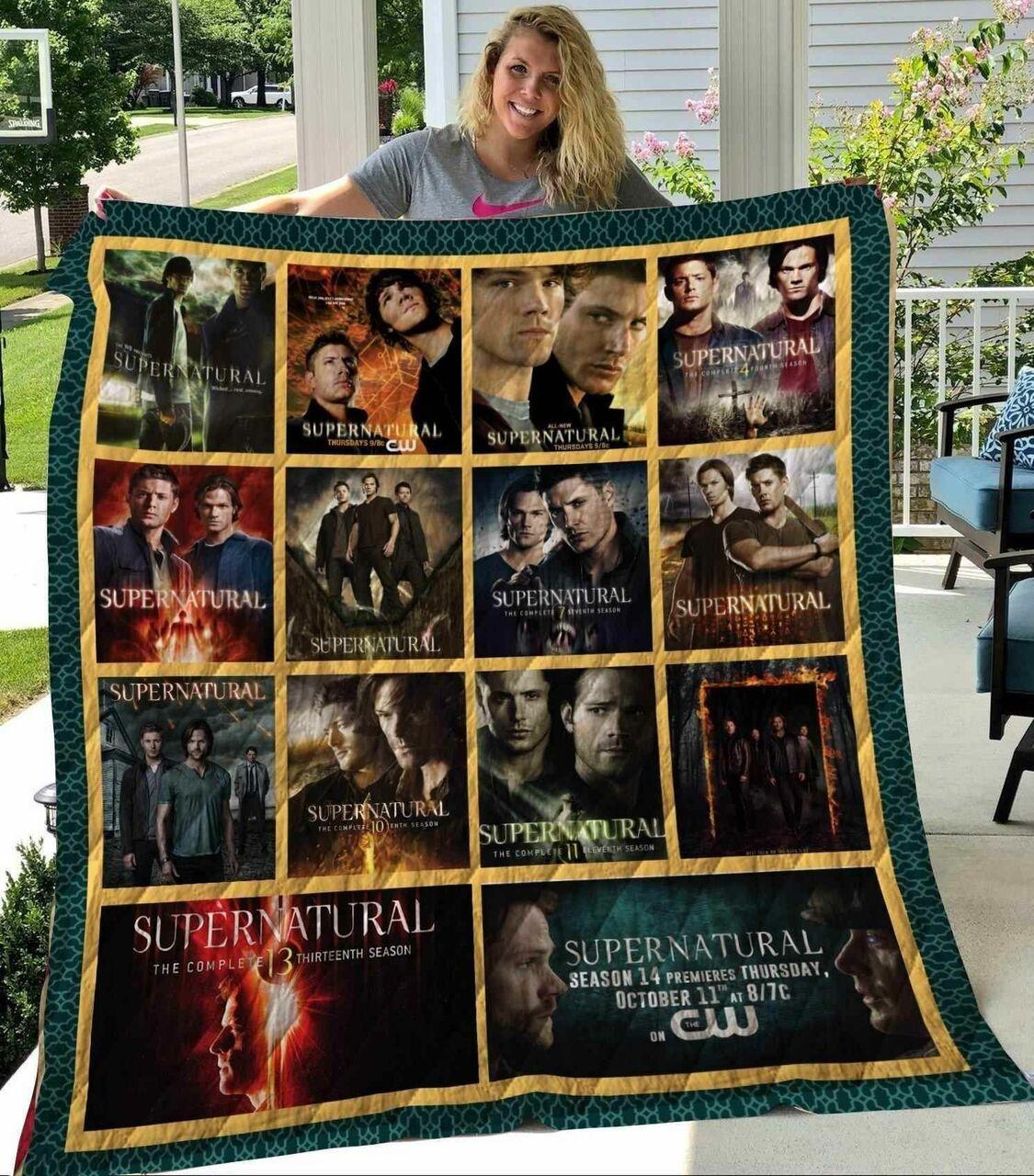 Supernatural Blanket Th1507 Quilt