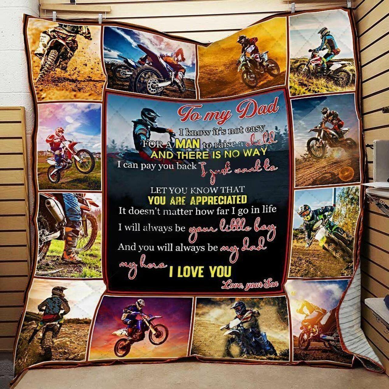 onalized Motors Fron To Dad You Al Be My Hero Quilt Blanket Meaningful G For Dad Greattomized Blanket For Birthday C Fat Day