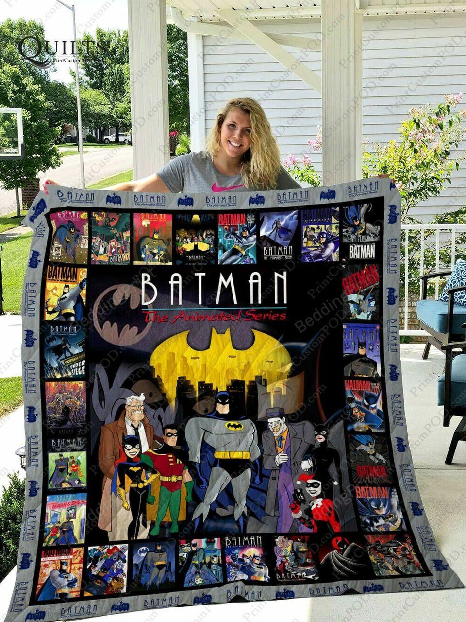 Batman And Fri Dc Co Batman Quilt Blanket Gift Idea Birthday C