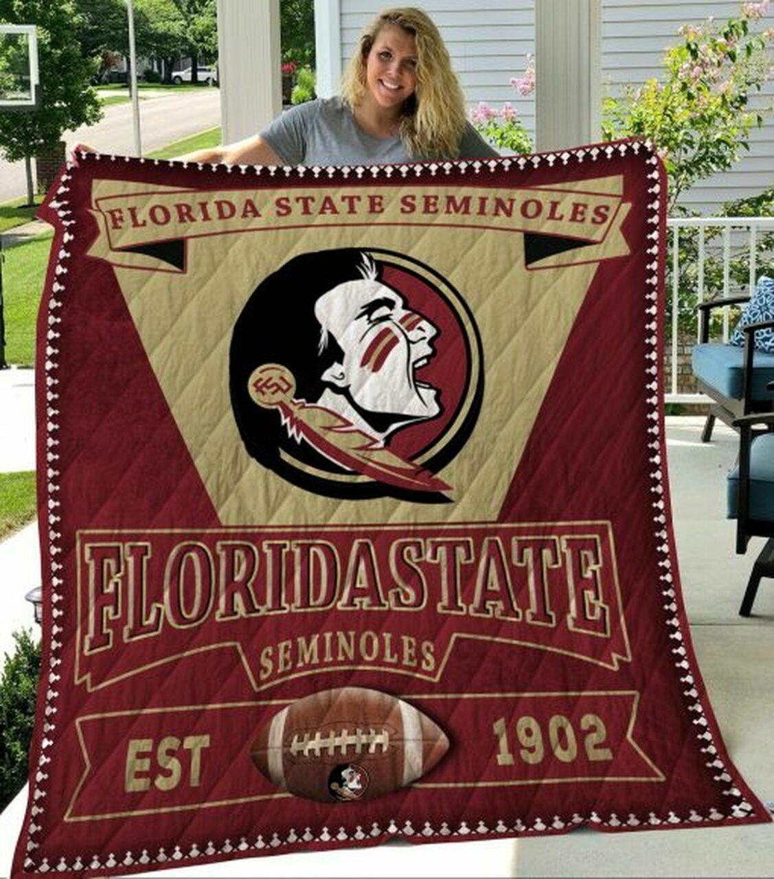Ncaa Floritaemin Quilt Blanket #58