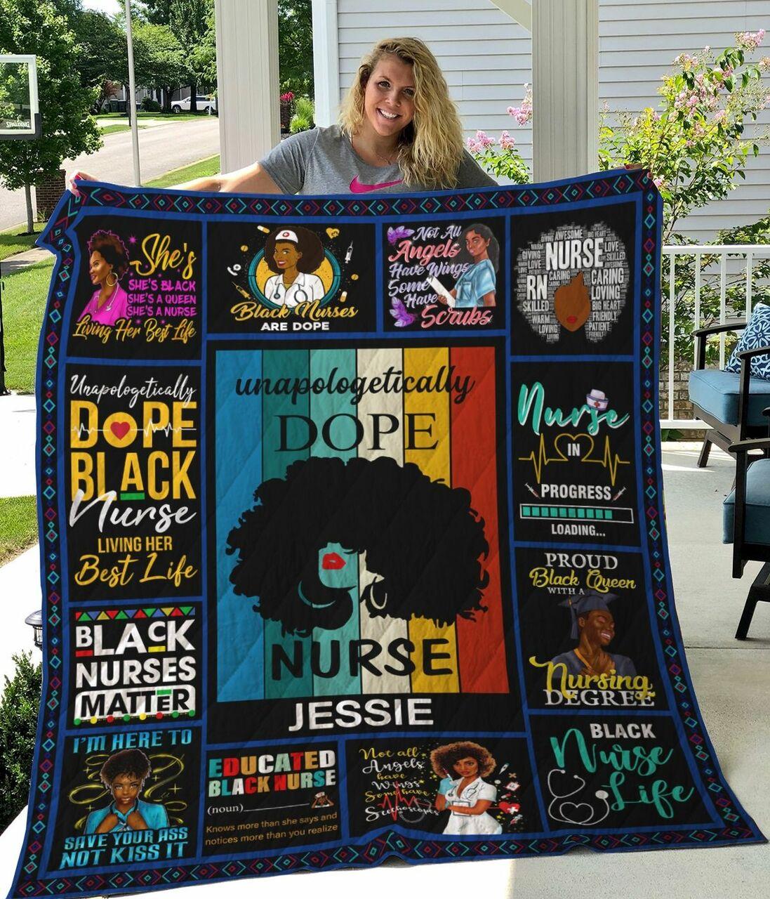onalized Black e Unapologetically Dope e Quilt Blanket Greattomized Blanket G For Birthday C Thgiving
