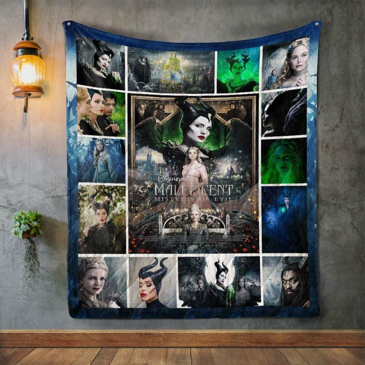 Maleficent 2019 Quilt Blanket