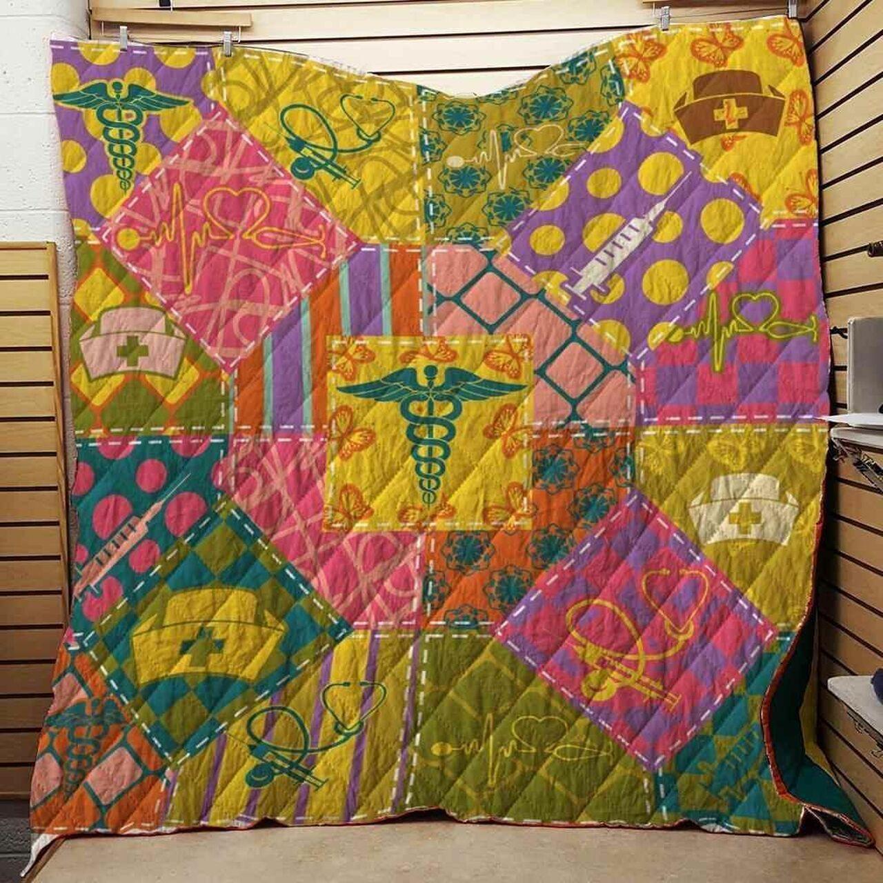 The Color Life Of e Blanket Th1707 Quilt