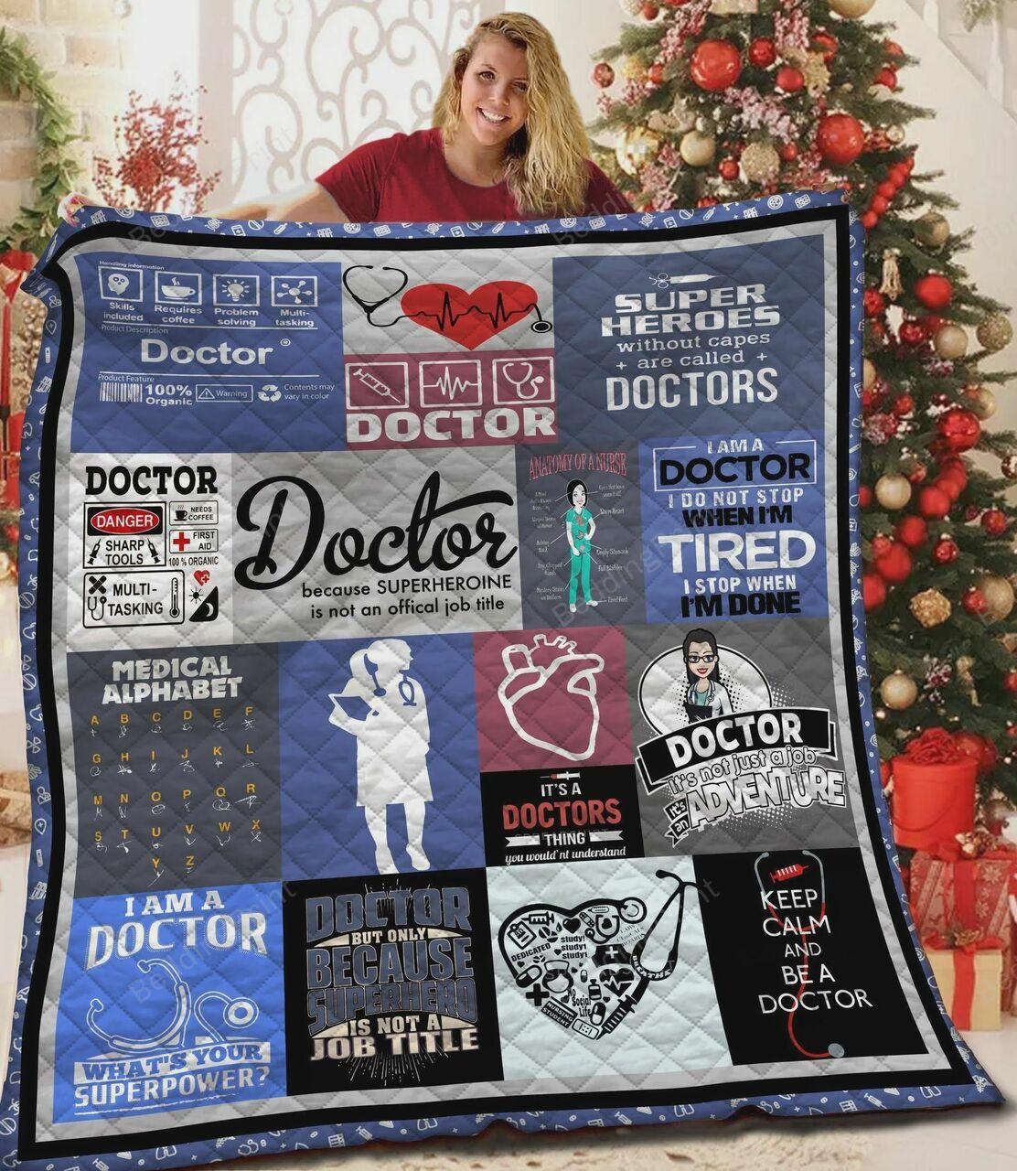 Doctuper He Without C Quilt Blanket Greattomized Blanket G For Birthday C Thgiving Perfect Gift For Doc