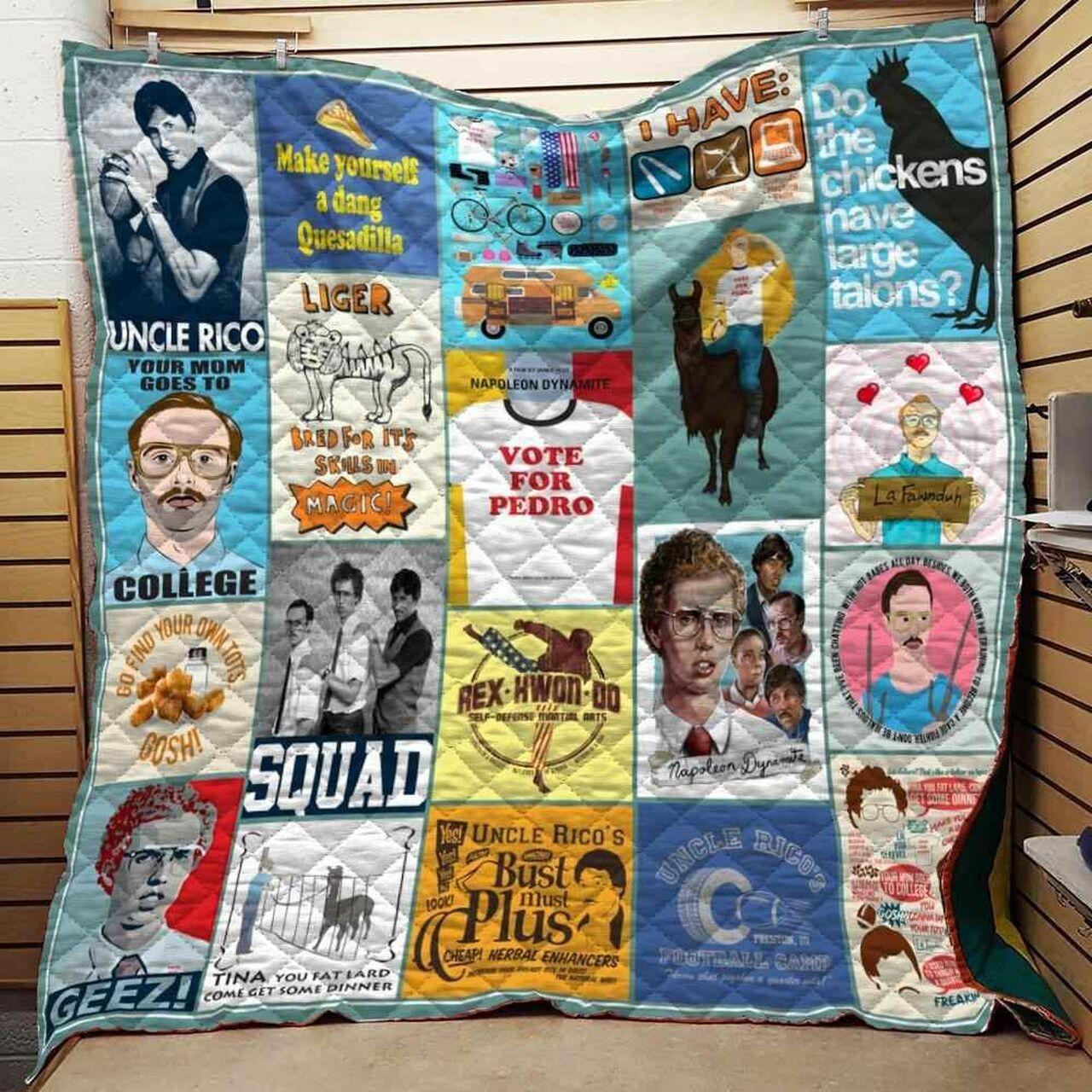 Napoleon Dynamite Blanket Th1807 Quilt